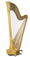 Pedal Harp Strings