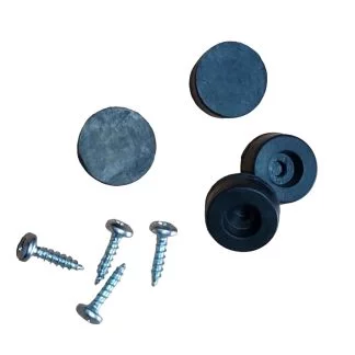 4 replacement rubber feet for Camac lever harp